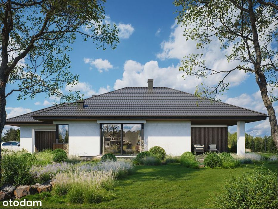 Dom wolnostojący w otulinie natury 130m2