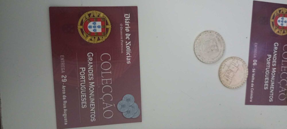 Moedas da coleção Grandes Monumentos Portugueses