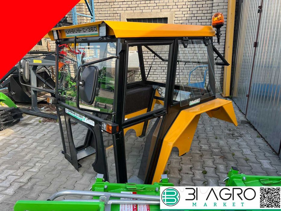 Kabina Ursus ciągnikowa C330 C360 MF235 MF255 T25 +wycieraczka --RATY-