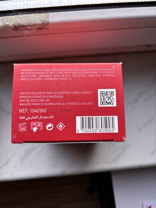 Baccarat Rouge 540