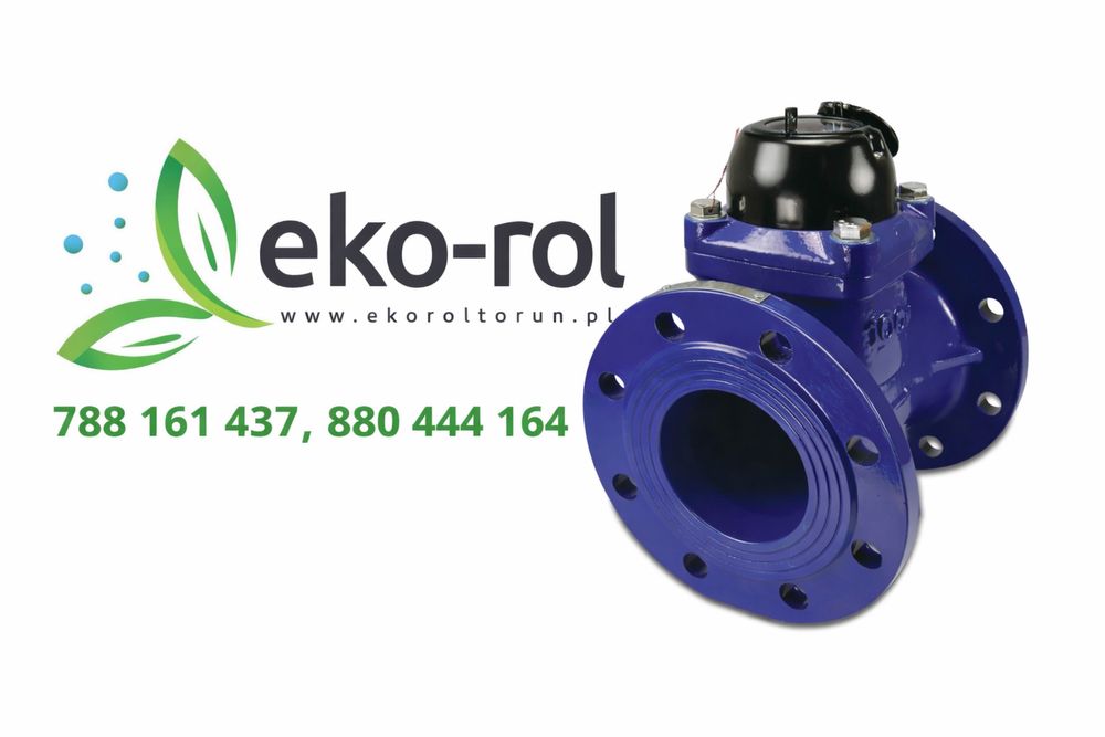 Wodomierz kołnierzowy DN80 łopatkowy 40 m³/h Profec