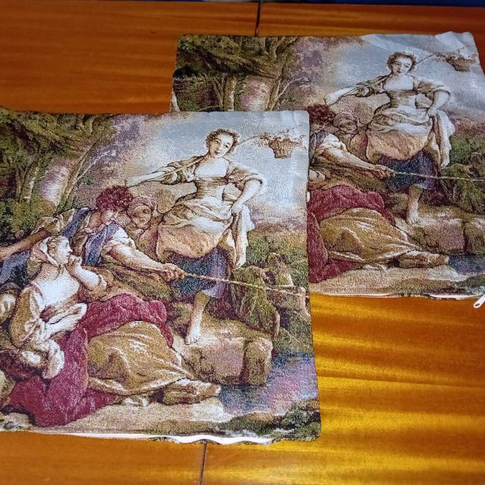 NOWE poszewki gobelinowe  w wym  40cm x40cm -na zamek