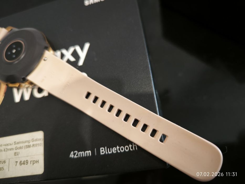 Продам годинник samsung galaxy watch gold.