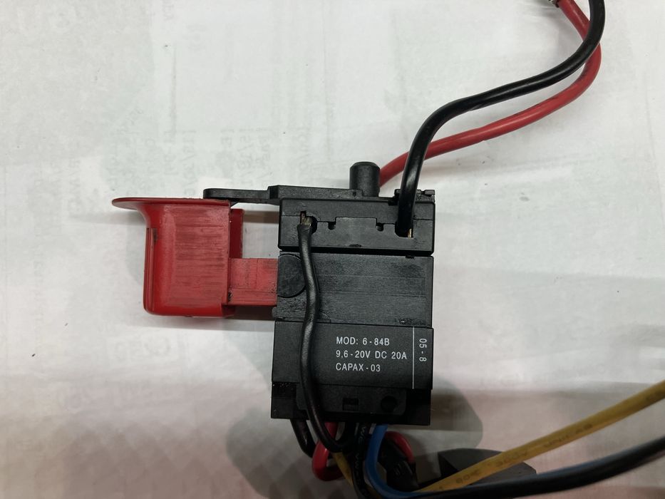 Przełącznik do wkrętarki 6-84B einhel, metabo, bosch, makita inne