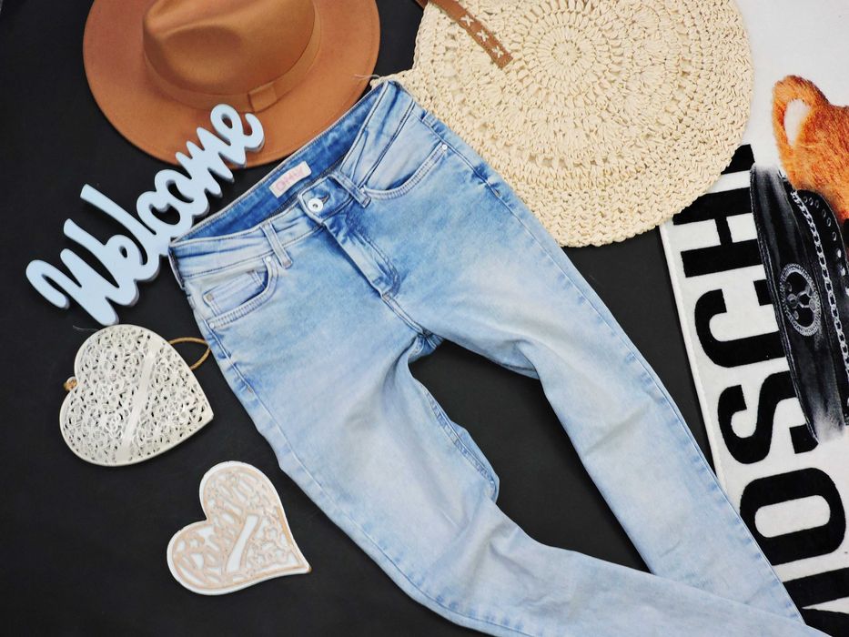 Only spodnie rurki jeans denim 32