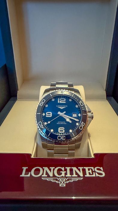 LONGINES HYDROCONQUEST 41mm Automático - COMO NOVO - de 12/01/2026