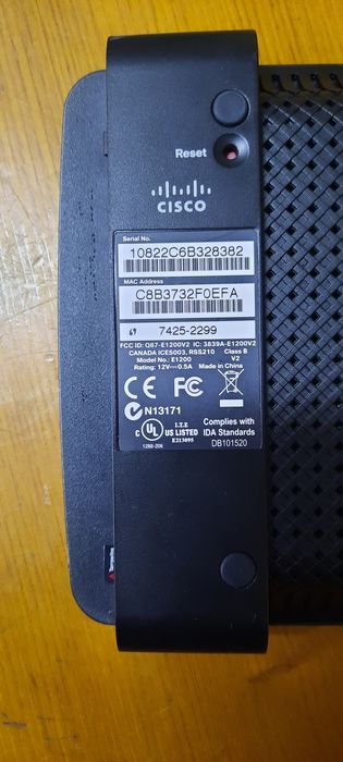Router Cisco e1200427551751416719363