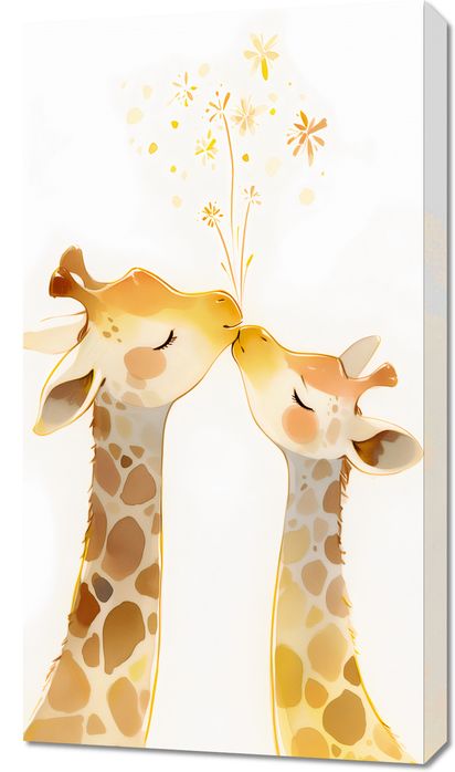 Obraz 50x90cm Czułość w Miłości