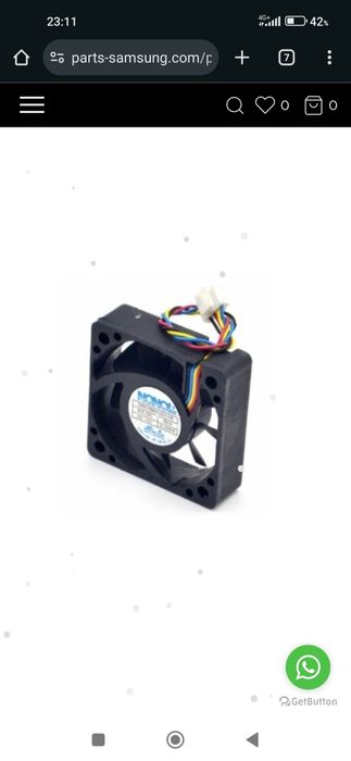 Ventoinha/dissipador Samsung HT-J45/G5015M