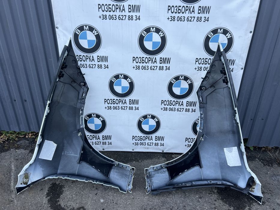 Крила bmw x5 f15 бмв Alpinweiss III (Alpine White III) - білий колір