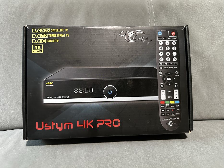 Dekoder Ustym 4k pro open atv enigma