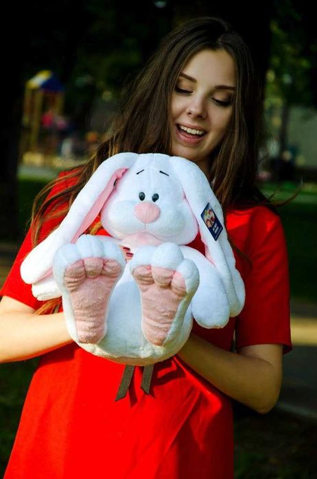 Плюшеві Зайчики 55 см.