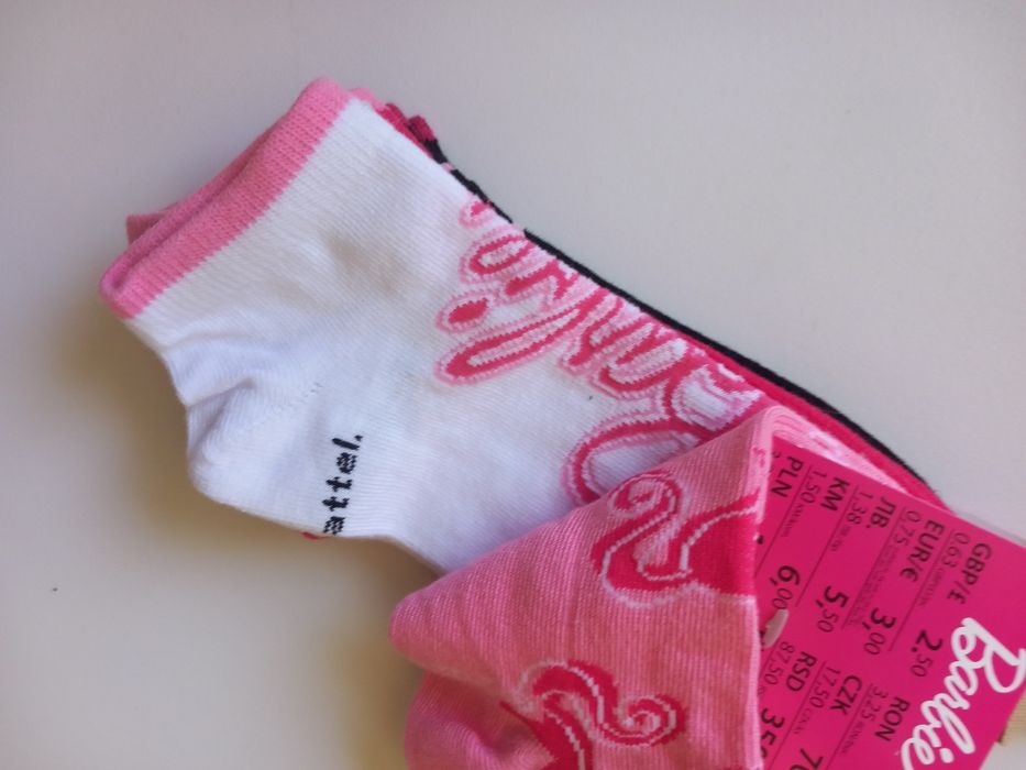 Skarpetki Barbie 4 pary