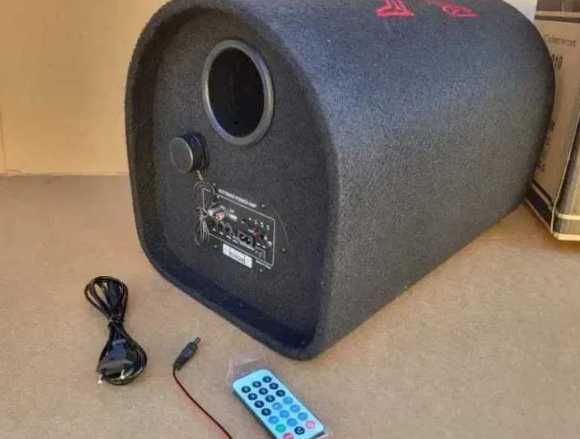 Бочка самбуфер / активный сабвуфер 10 дюймовый сабуфер в машину авто