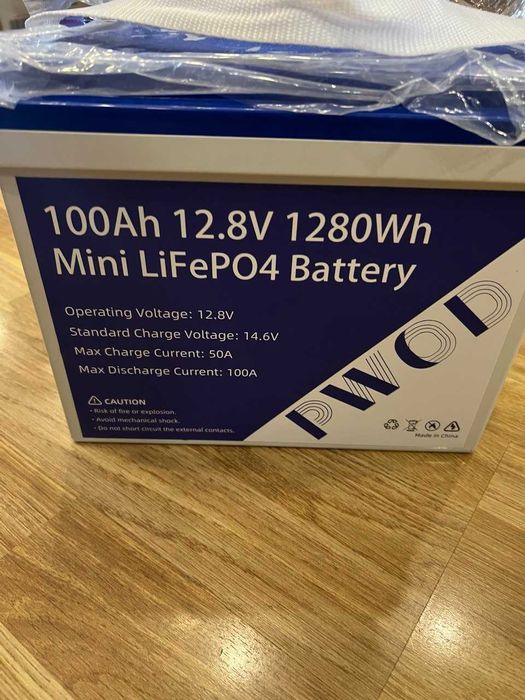 Акумулятор PWOD LiFePo4 12V 24v 100Ah 200Ah 300Ah smartBMS