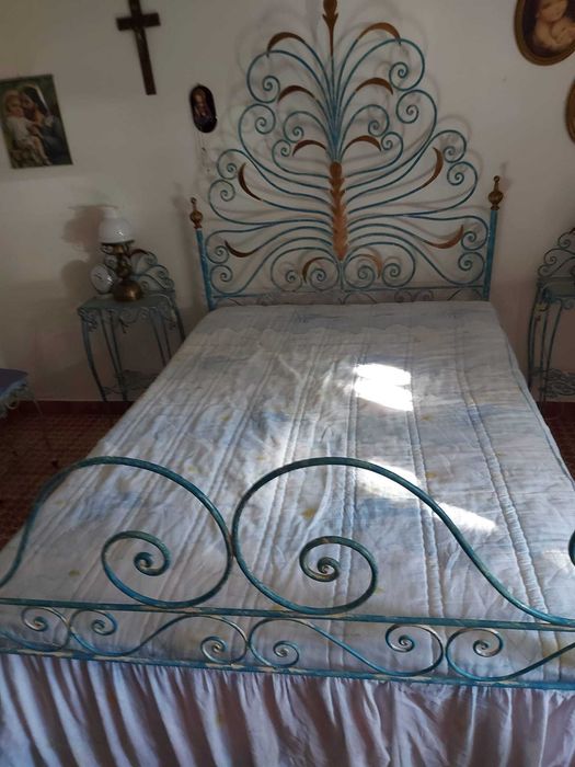 Quarto em ferro forjado