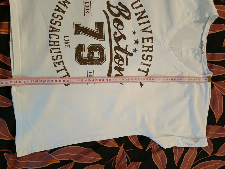 Biały damski t-shirt rozmiar uniwersalny