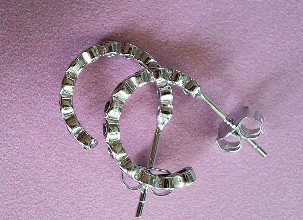 Kolczyki srebrne pr.925 sztyfty