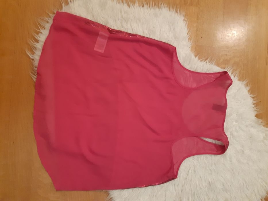 Luźna bluzka/tunika z cekinami H&M