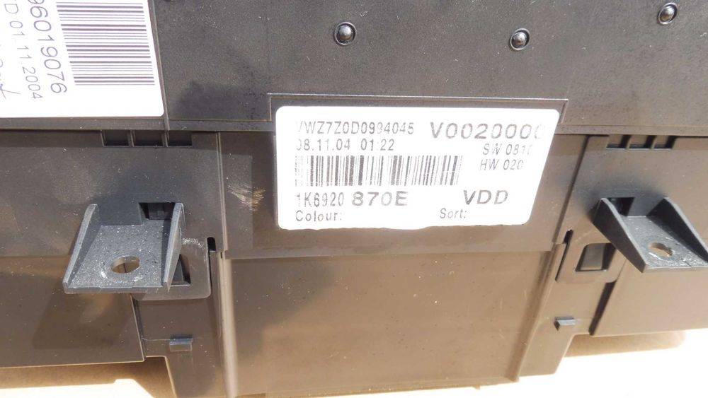 VW Golf V GTI 2.0 TFSI LICZNIK zegary 1K6.920.870E europa