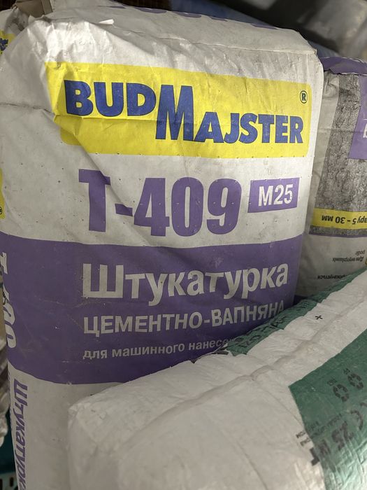 Цементно вапняна штукатурка Т 409: 100 грн. - Оздоблювальні та ...