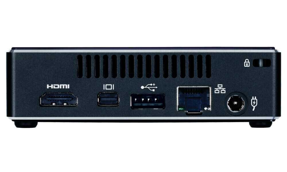 Компьютер Gigabyte BRIX Celeron 1037U/ 4GB SoDIMM/ 60GB/ HDMI/ Wi-Fi