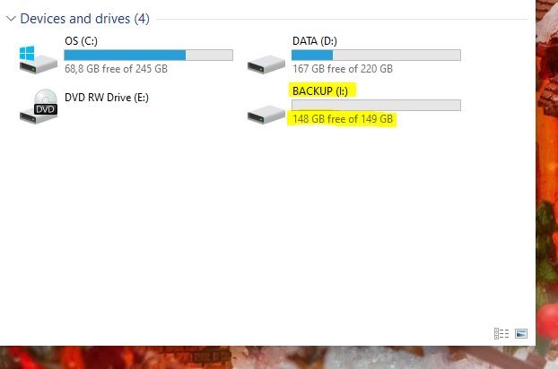 Disco Externo MemUp 150GB HDD