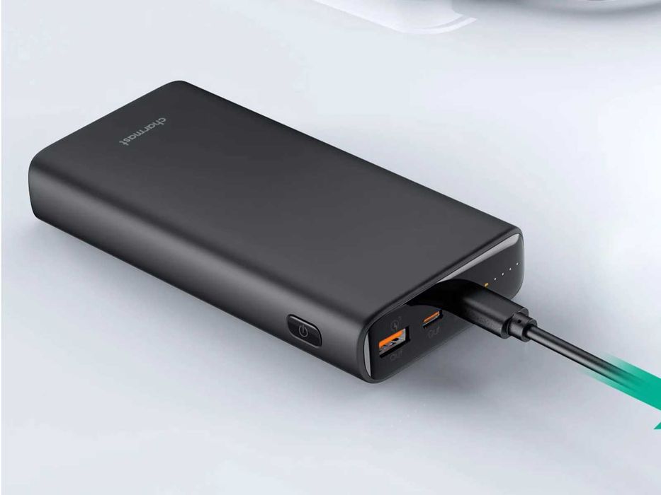 Charmast Power Bank 23800mAh 65W USB C Quick Charge