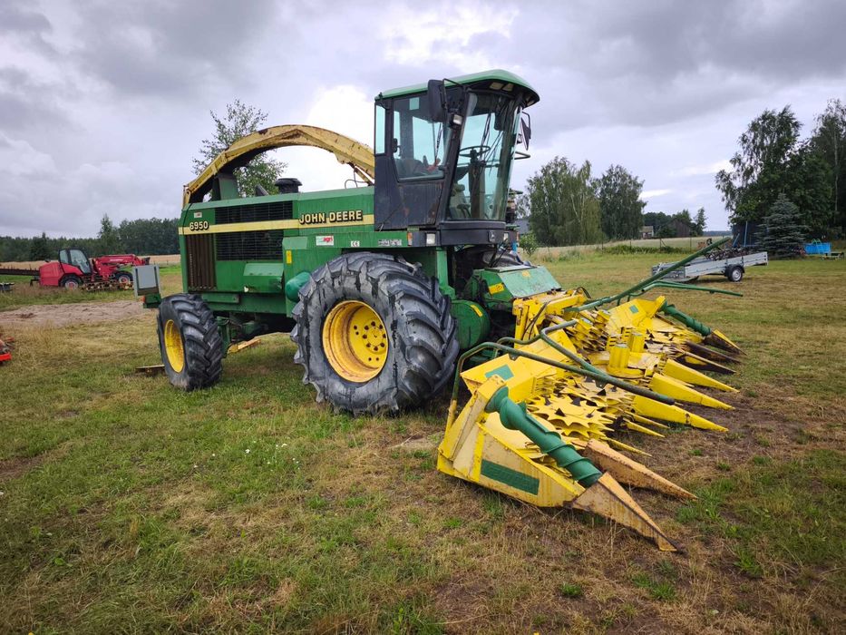 Sieczkarnia John Deere 6950, 540KM, 4x4, Kemper, brutto
