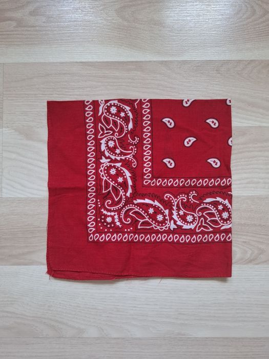 Bandana czerwona chustka