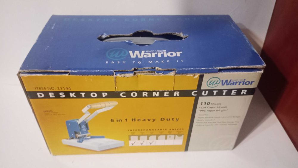 Настільний ручний різак-куторіз для поліграфії Warrior 21144