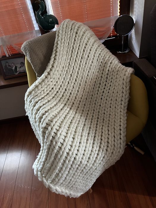 Pled koc gruby splot