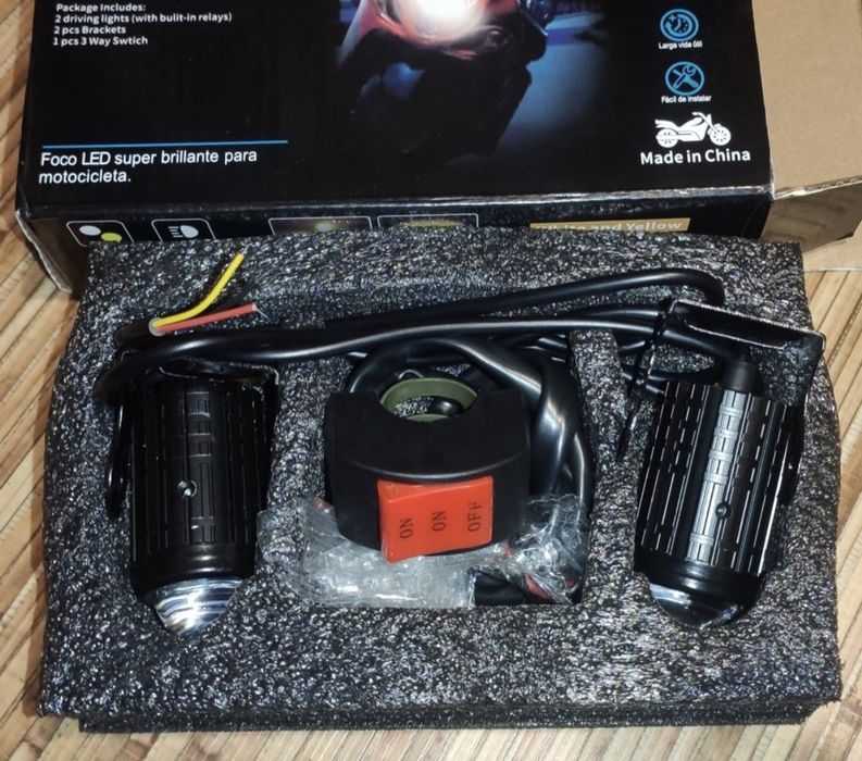 Противотуманные  LED  фары.