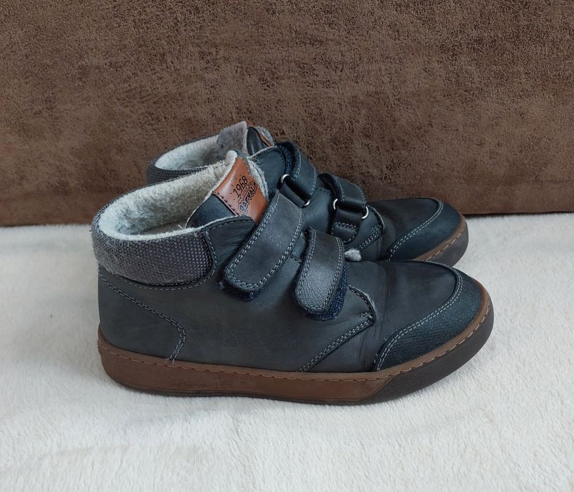 Демисезонные кожаные ботинки кроссовки Garvalin D.d.step