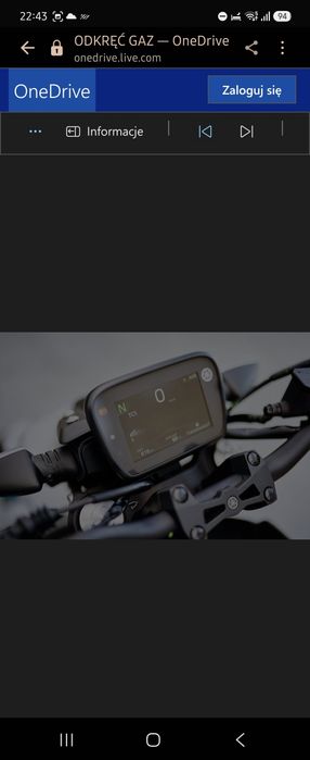 Wypożyczalnia Motocykli 125cm