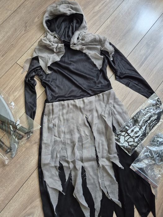 Strój na halloween karnawał śmierć 110/116/122