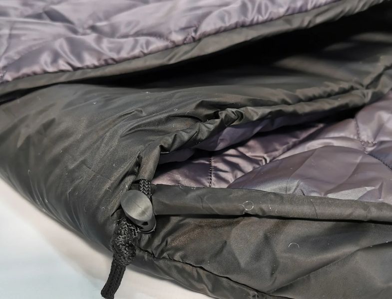 Спальный мешок -25 Спальник влагостойкий зимний черного цвета