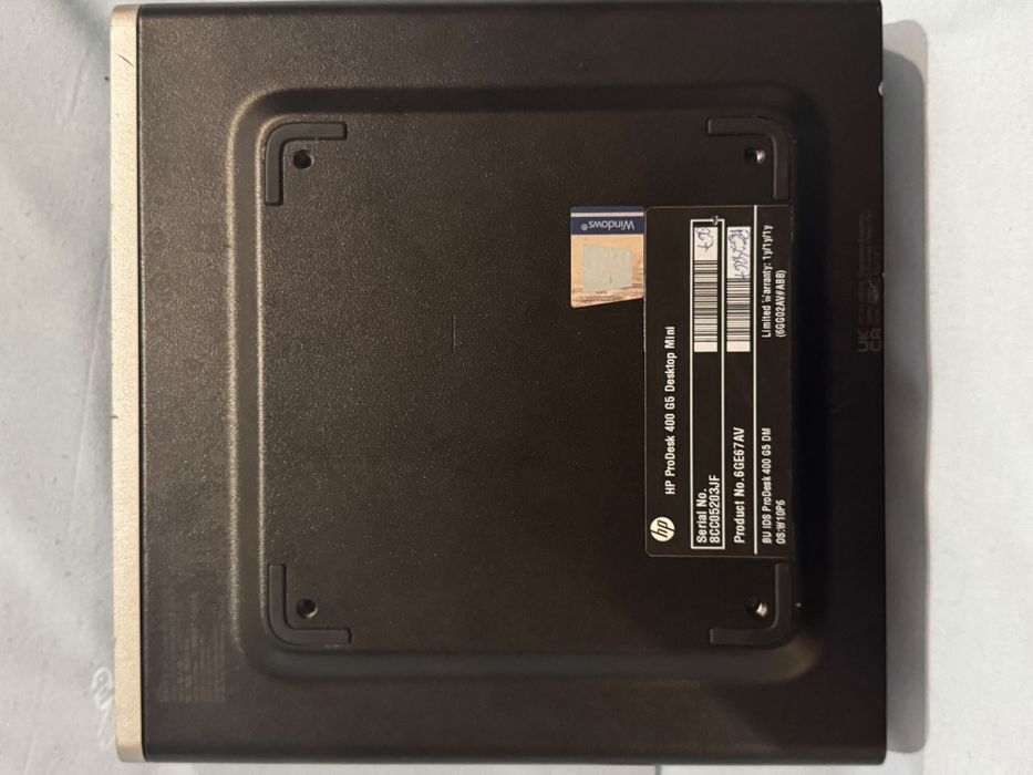 HP ProDesk 400 G5 Mini — Intel Core i7 9th Gen