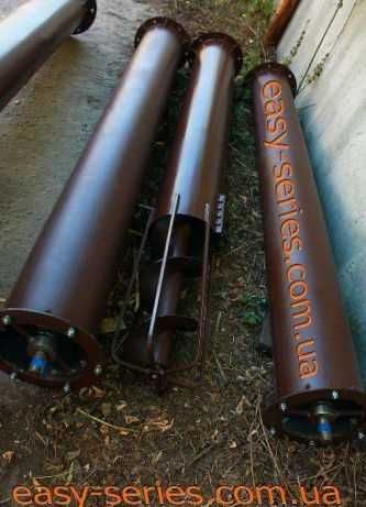 Шнековый транспортёр винтовой конвейер погрузчик (протравитель шнек)