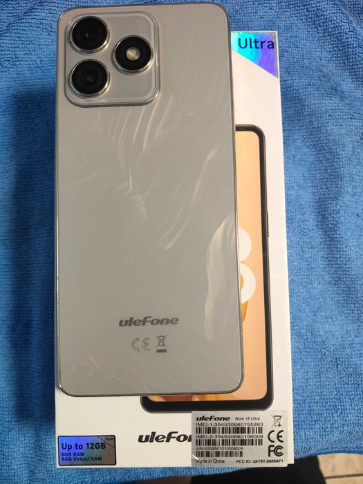 Note 18 Ultra Dual 5g 256gb 6gb Ram Cinzento Ulefone