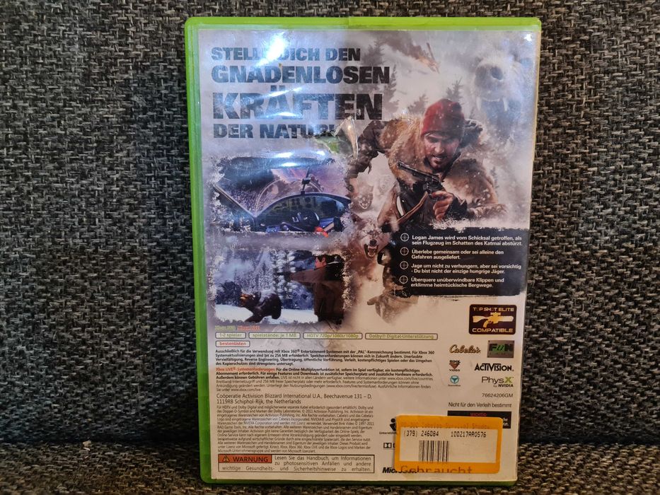 Survival Shadows of Katmai Xbox 360
