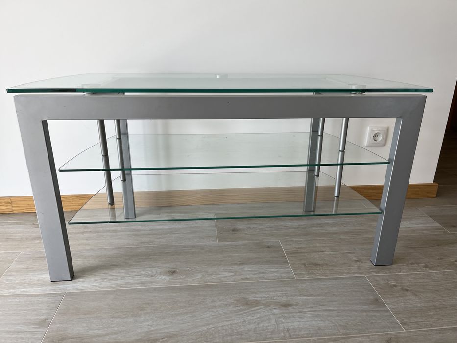 Móvel / mesa  de Tv  em vidro