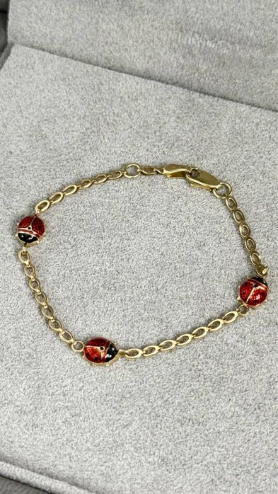 Дитячий набір сережки та браслет