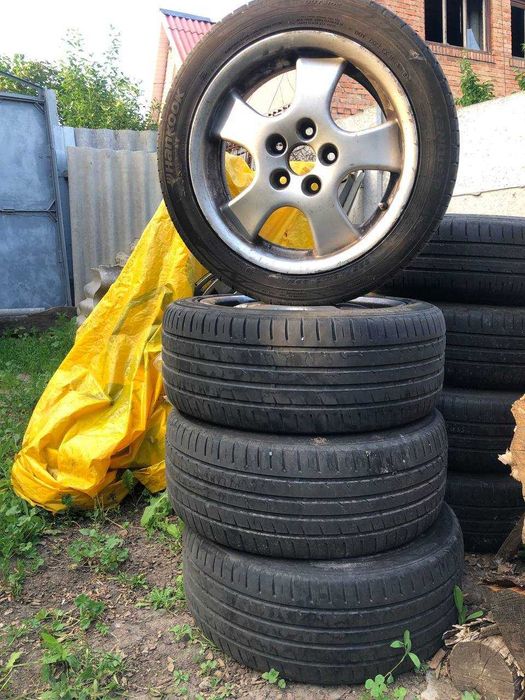 Лето 225/45 R16 Hankook Ventus prime2 + диски Viper 5*112 ET38 7.5J*16