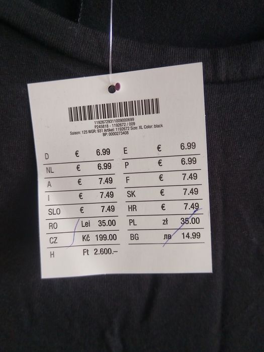 Bluzka z koronką xl