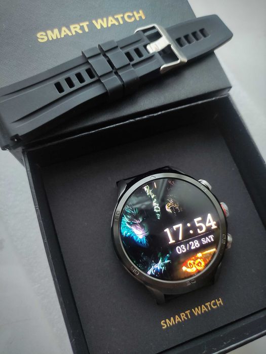 Android 4G/5G Часы c сим картой Vwar AMOLED Smart Watch с GPS Wi-F Sim