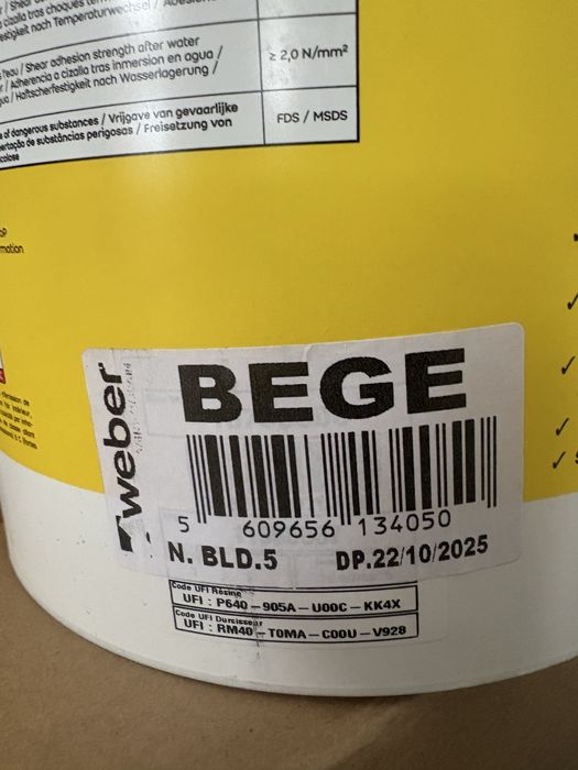WeberEpox Easy – JASMIM & BEGE – epóxi anti-bolor ~6kg