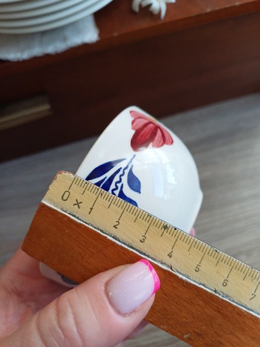 Boch Belgium la louviere filiżanki spodki zestaw kawowy