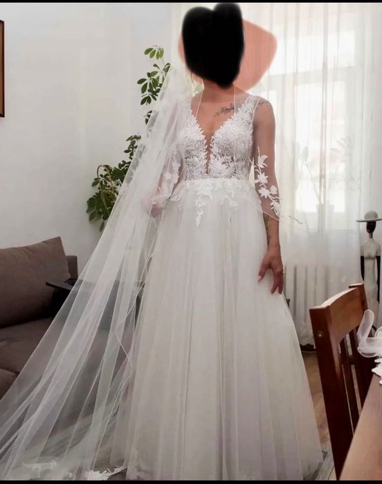 Przepiękna suknia ślubna