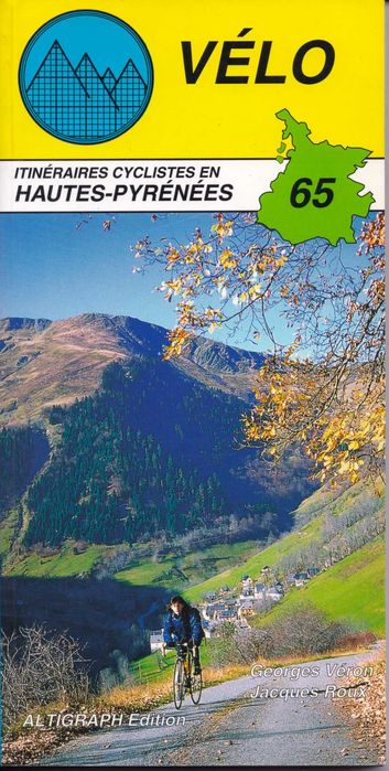 Livro guia de percursos de cicloturismo nos Pirenéus